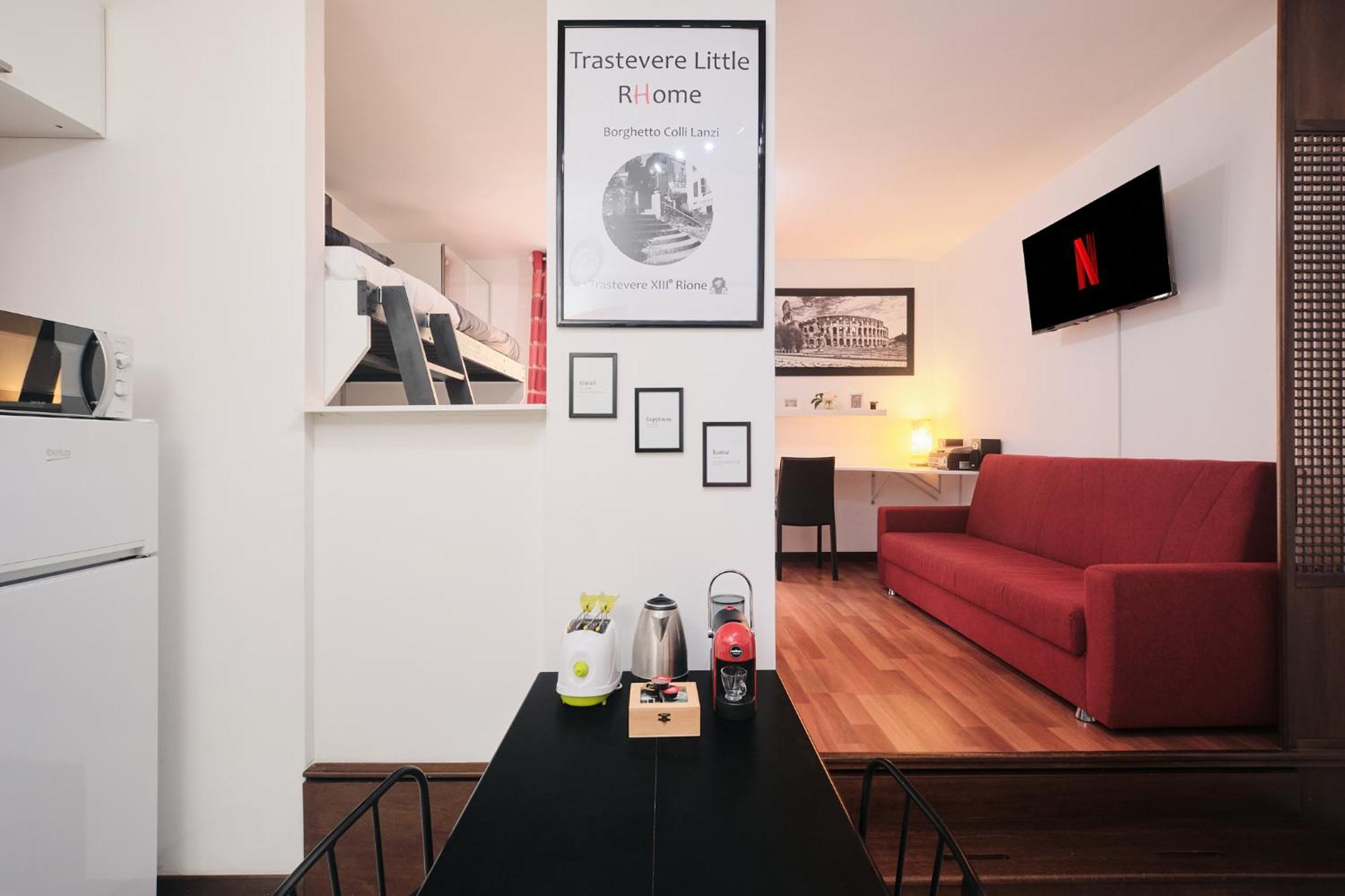 Trastevere- Flat Con Giardino, Ac, Wi-fi & Netflix Appartement *