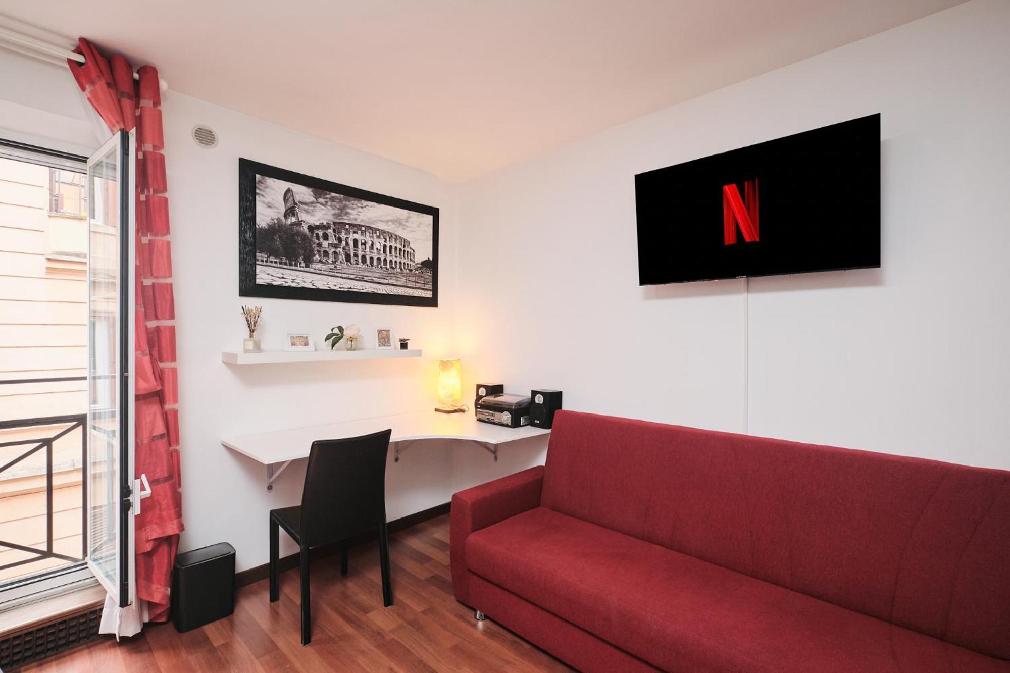 Trastevere- Flat Con Giardino, Ac, Wi-fi & Netflix Appartement