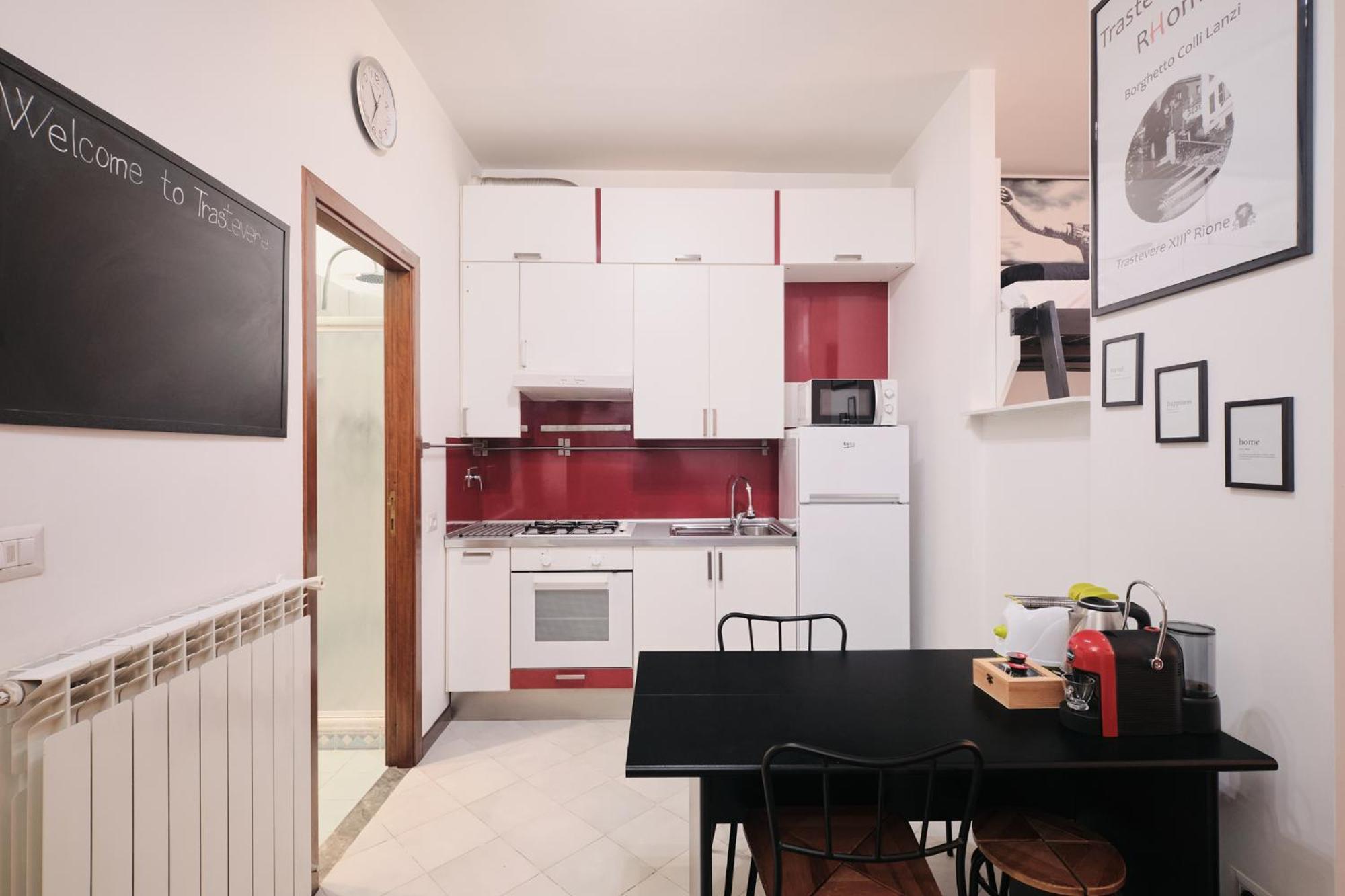 Appartement Trastevere- Flat Con Giardino, Ac, Wi-fi & Netflix